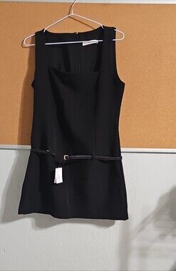 Abercrombie & Fitch Black Sleeveless Mini Dress